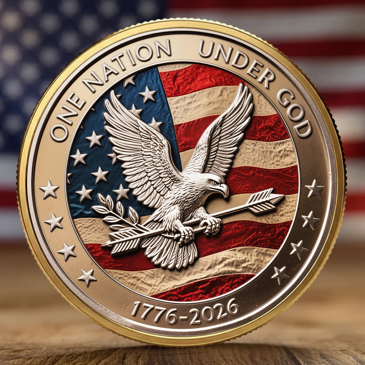 One Nation Under God - Coin