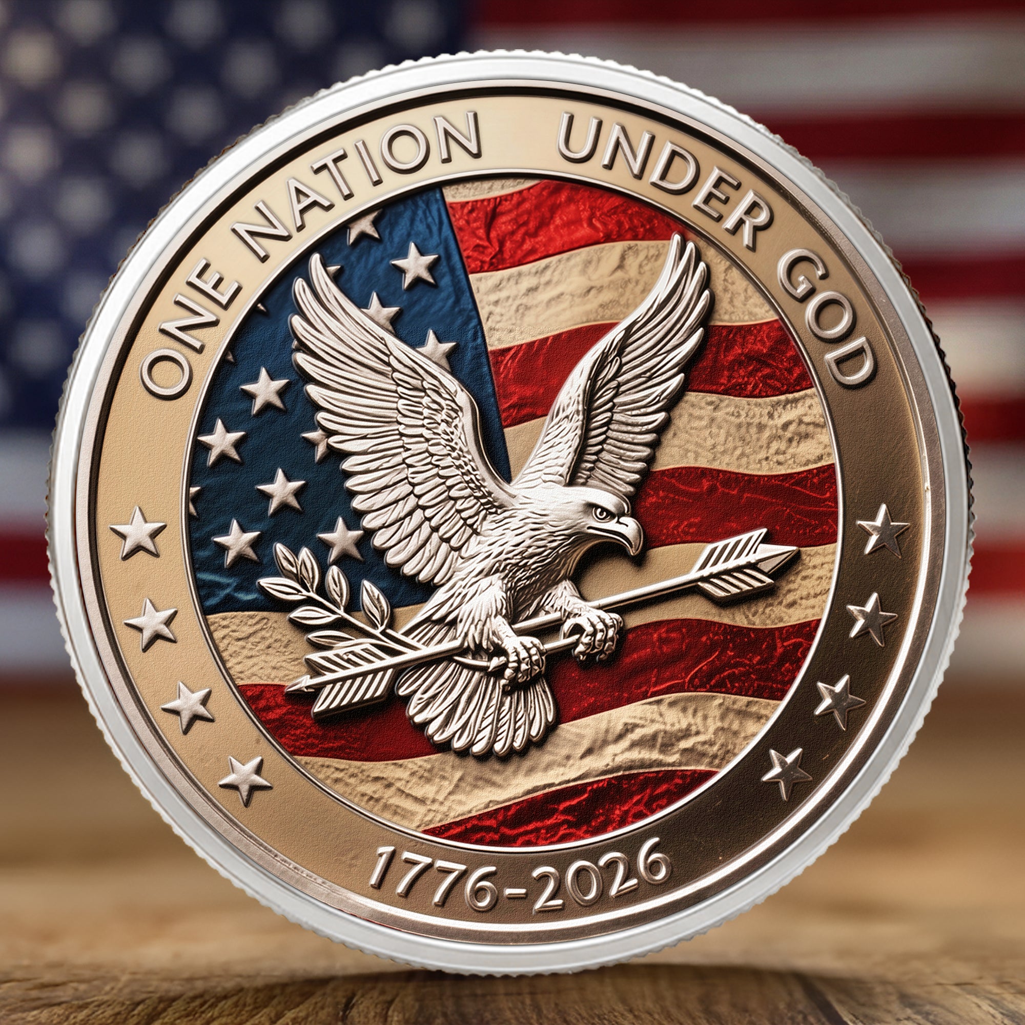 One Nation Under God - Coin
