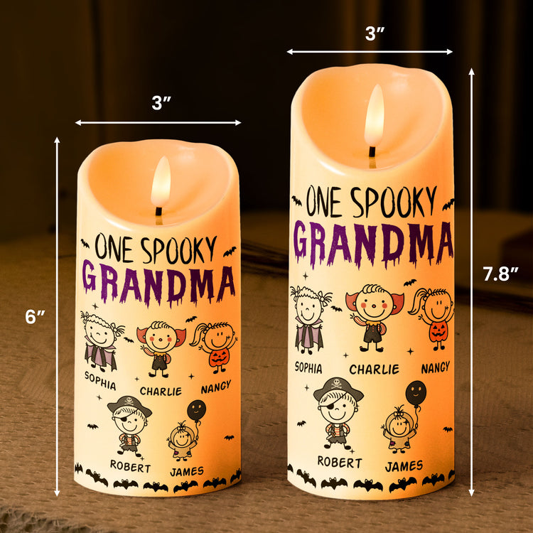 One-Spooky-Grandma-Doodle-Personalized-Candles-6