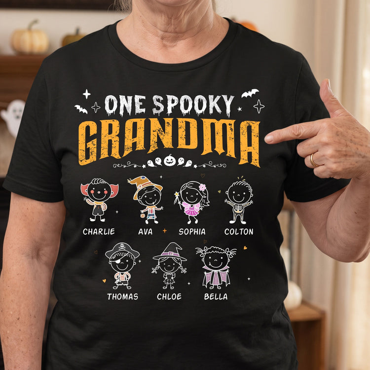 One-Spooky-Grandma-Doodle-Personalized-Shirt-2