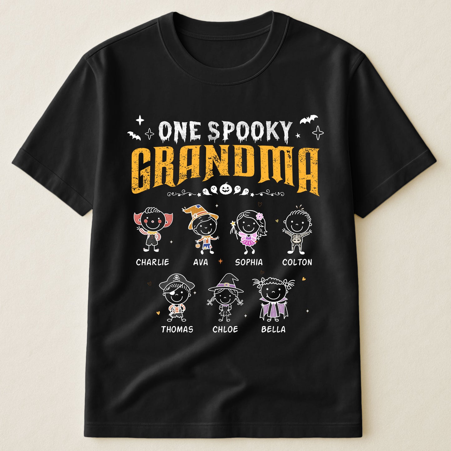 One-Spooky-Grandma-Doodle-Personalized-Shirt-3