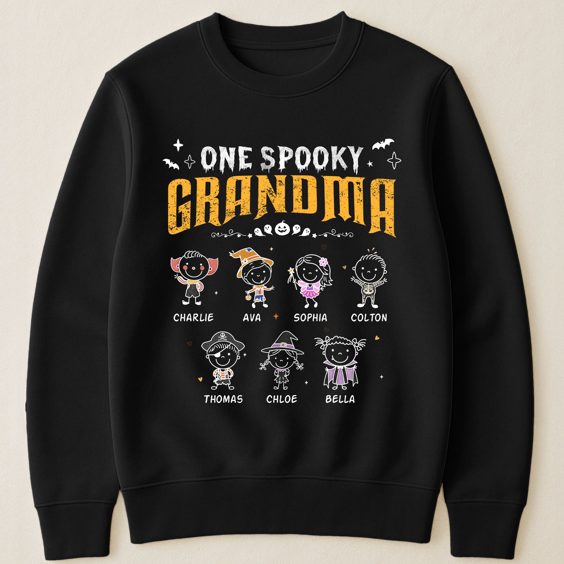 One-Spooky-Grandma-Doodle-Personalized-Shirt-4