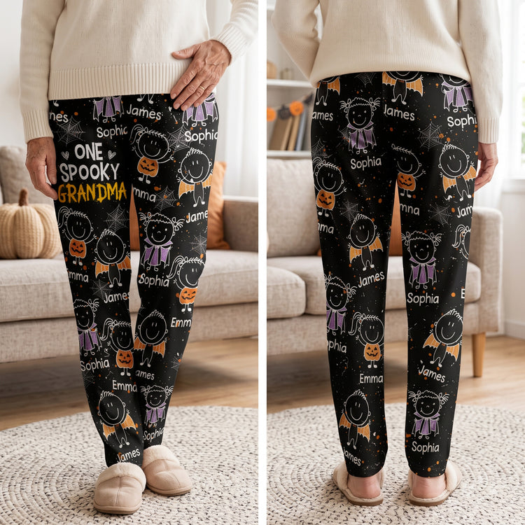 One-Spooky-Grandma-Personalized-Lounge-Pants-5