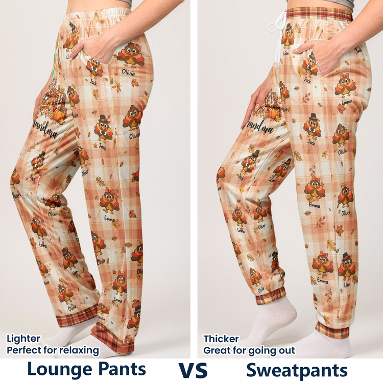 One-Thankful-Grandma-Custom-Grandkids-Turkey-Thanksgiving-Fall-Season-Apparels-Personalized-Lounge-Pants-6