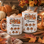 One-Thankful-Grandma-Custom-Grandkids-Turkey-Thanksgiving-Fall-Season-Decorations-Personalized-Mug-2