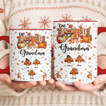 One-Thankful-Grandma-Custom-Grandkids-Turkey-Thanksgiving-Fall-Season-Decorations-Personalized-Mug-7
