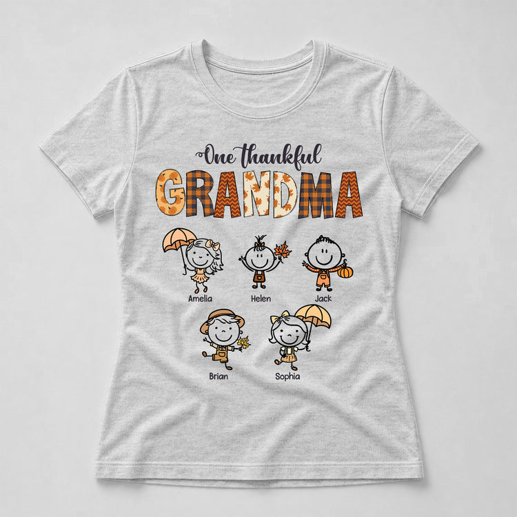 One-Thankful-Grandma-Doodle-Autumn-Vibe-Personalized-Shirt-4