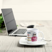 Only The Best Moms Get Promoted To Grandma - Personalized Mug - Birthday & Christmas Gift For Mom, Mother, Grandma, Nana, Mama