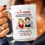 Only Thing Better Than Having You As Husband Is Our Kids Having You As Dad - Personalized Mug