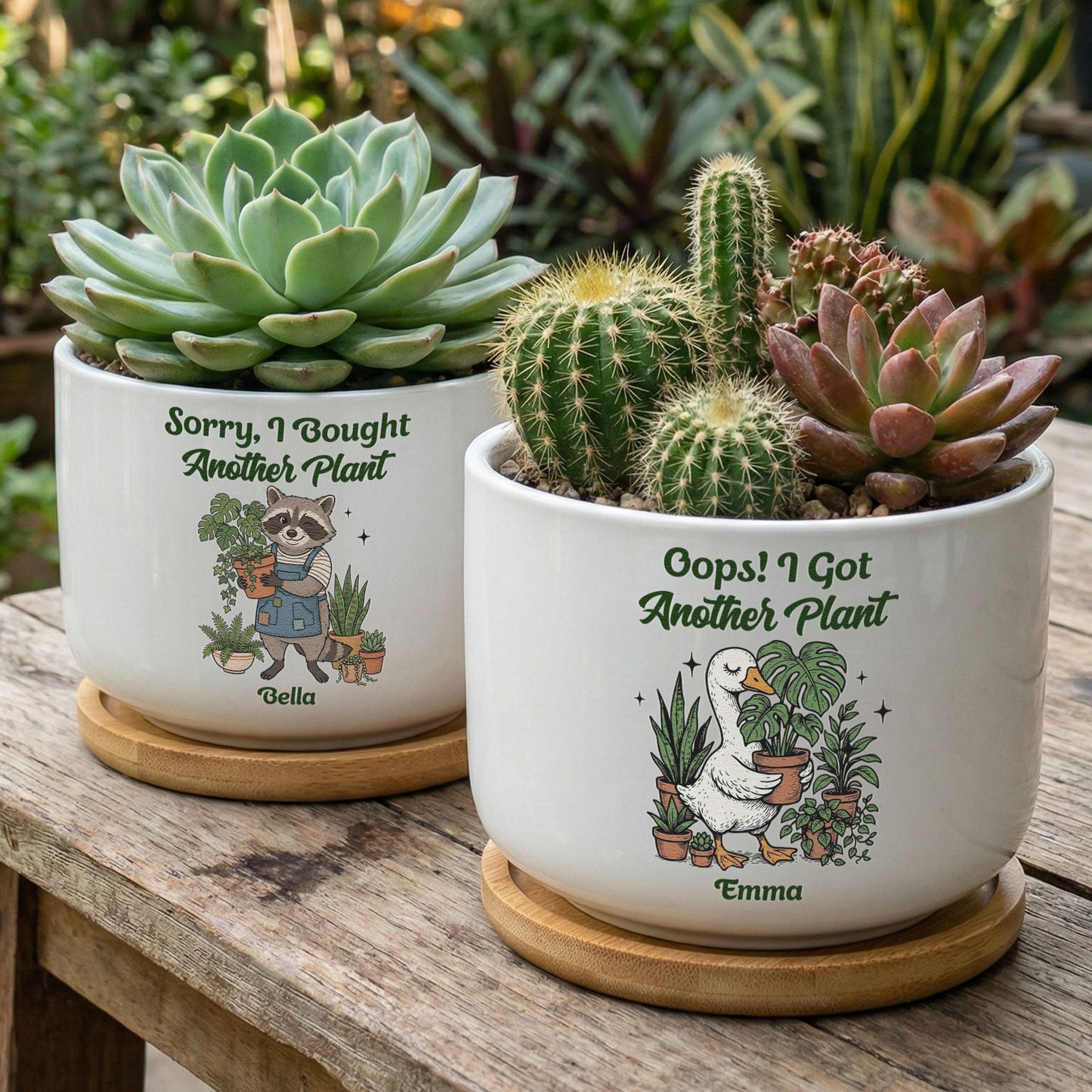 Oops! I Got Another Plant - Personalized Ceramic Plant Pot
