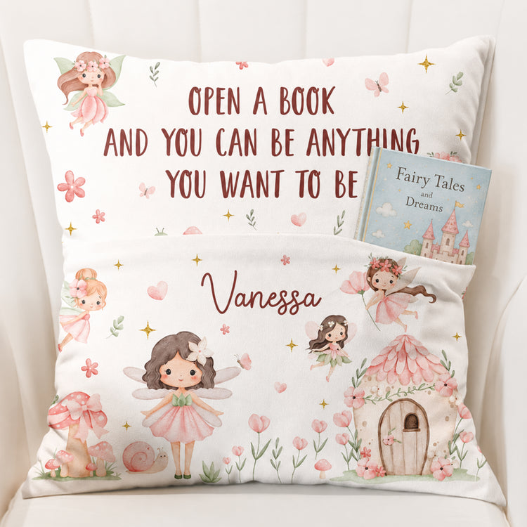 Open-A-Book-And-You-Can-Be-Anything-Personalized-Pillow-1