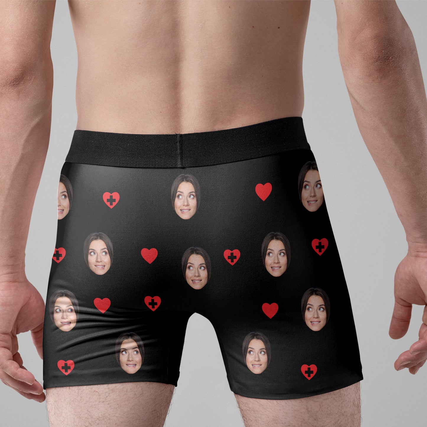 Orgasm Donor - Personalized Photo Men's Boxer Briefs