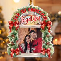 Our 1St Christmas Together - Personalized Acrylic Photo Ornament