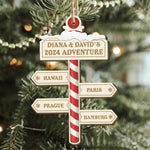 Our Adventure 2026 - Personalized Wooden Ornament