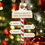Our Adventure 2026 - Personalized Wooden Ornament