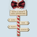 Our Adventure 2026 - Personalized Wooden Ornament