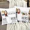 Our Chillout Zone - Personalized Pocket Pillow (Insert Included)
