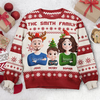 Our Family Christmas - Personalized Ugly Sweater