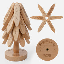 Our Family Love Engraved - Personalized Trivet Tree