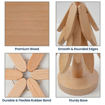 Our Family Love Engraved - Personalized Trivet Tree