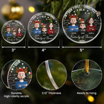 Our First Christmas 2026 - New Version - Personalized Acrylic Ornament