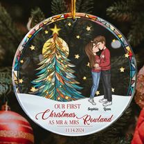 Our First Christmas - Personalized Acrylic Ornament