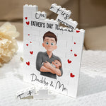 Our First Father's Day Together - Personalized Building Brick