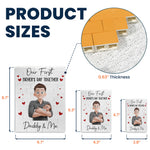Our First Father's Day Together - Personalized Building Brick