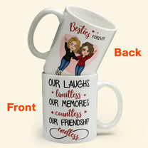 Our Friendship Is Endless - Personalized Mug