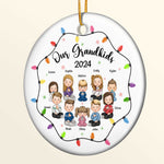 Our Grandkids - Personalized Ceramic Ornament