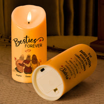 Our Laughs Are Limitless Our Memories Are Countless - Personalized LED Candle