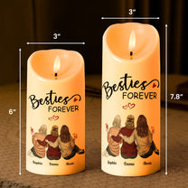 Our Laughs Are Limitless Our Memories Are Countless - Personalized LED Candle