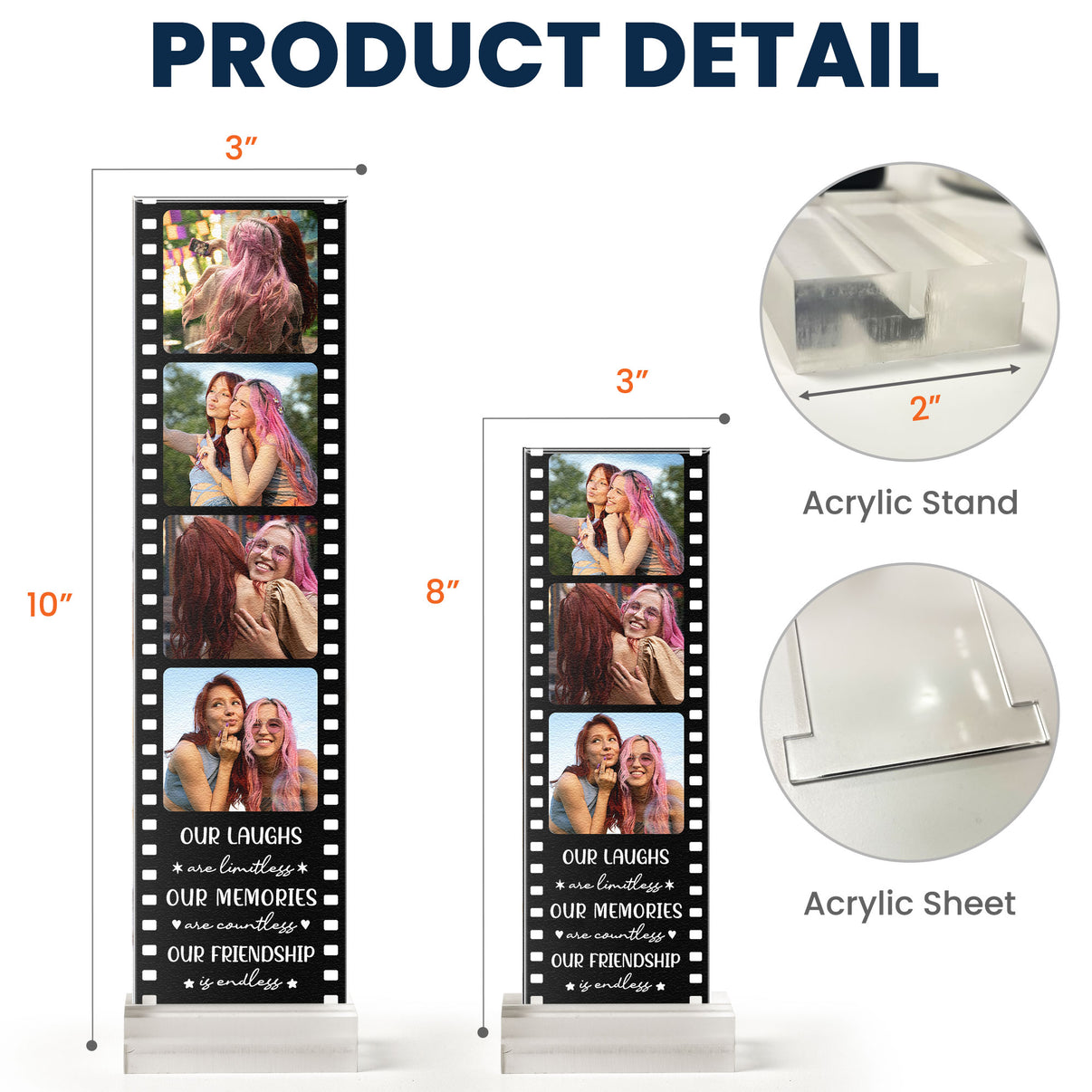 Our Laughs Are Limitless, Our Memories Are Countless Bestie - Custom A ...