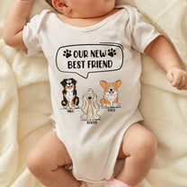 Our New Best Friend - Personalized Baby Onesie