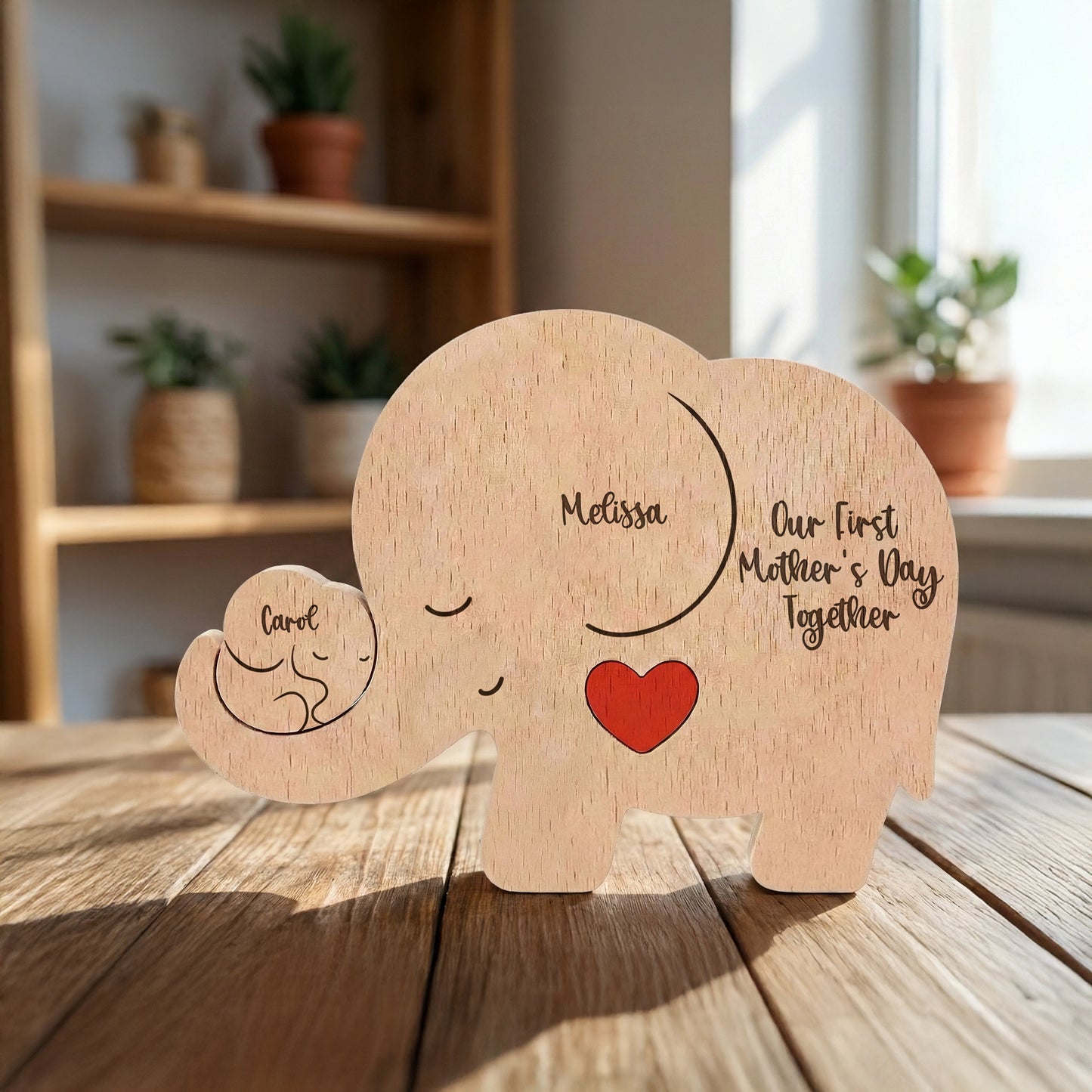 Our-1st-Mother's-Day-Together-Elephant-Mom-&-Baby-Personalized-Puzzle-3