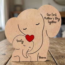 Our-1st-Mother's-Day-Together-Elephant-Mom-&-Baby-Personalized-Puzzle-4