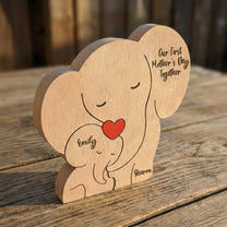 Our-1st-Mother's-Day-Together-Elephant-Mom-&-Baby-Personalized-Puzzle-5