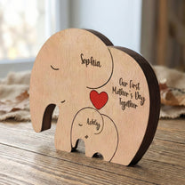 Our-1st-Mother's-Day-Together-Elephant-Mom-&-Baby-Personalized-Puzzle-7