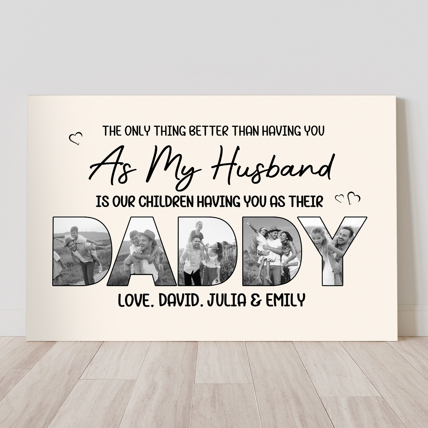 Our-Children-Having-You-As-Their-Daddy-Father's-Day-Gift-For-Husband-Personalized-Poster-1
