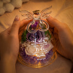 Our-Children-Having-You-As-Their-Mom-Mothers-Day-Gift-For-Wife-Personalized-Flower-In-Glass-Angel-Figurines-3