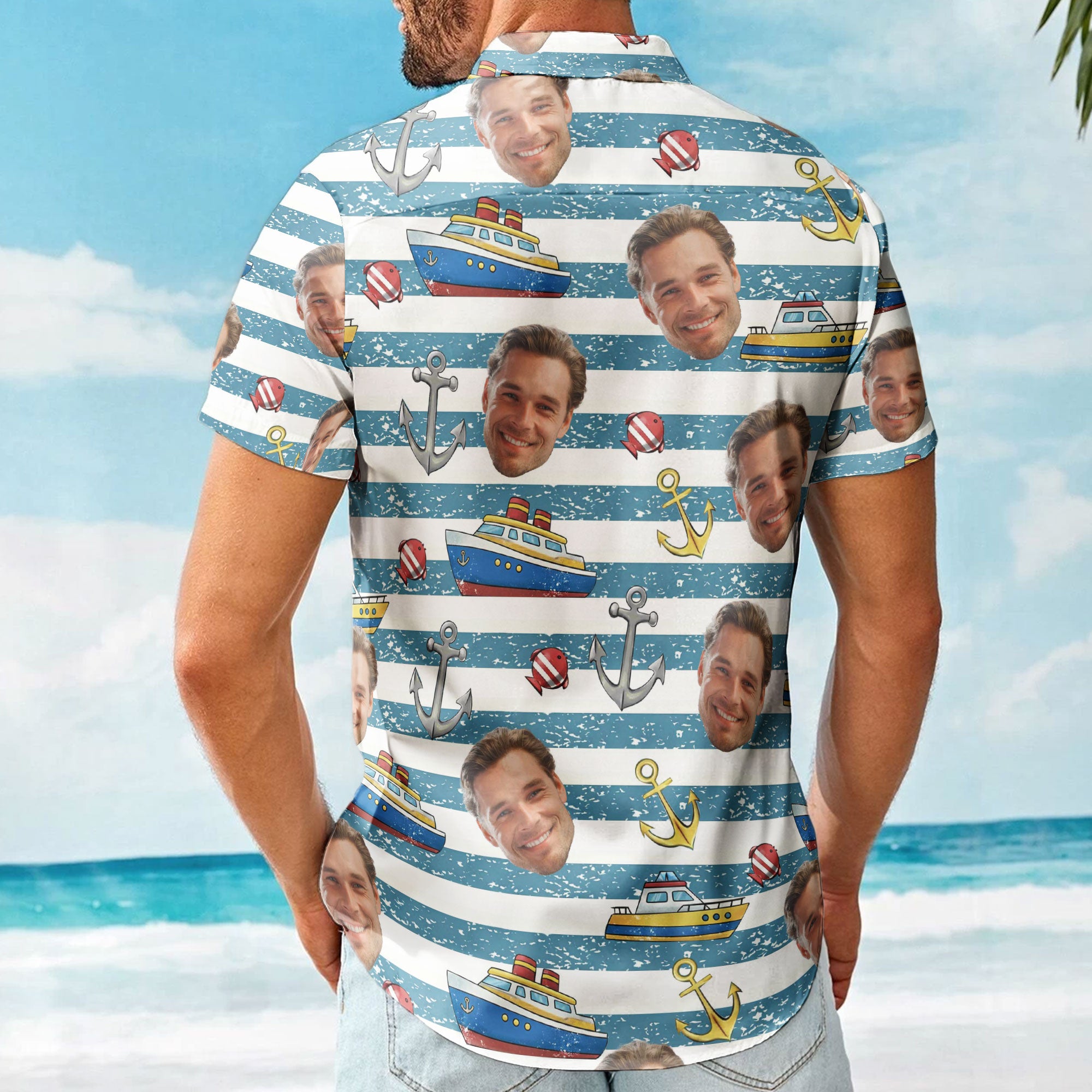 Our-Family-Cruising-Personalized-Photo-Hawaiian-Shirt-2