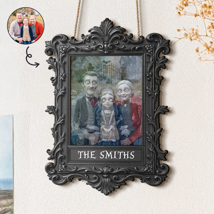 Our-Family-Gothic-Portrait-Spooky-Halloween-Personalized-Wood-Sign-1