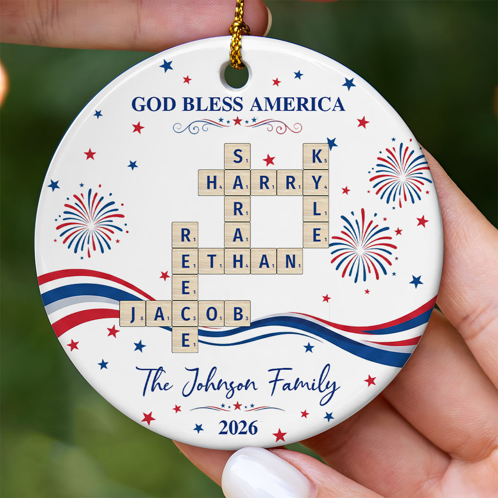 Our-Family-Scrabble-America-250Th-Gifts-For-Mom,-Dad,-Family--Personalized-Ornament3