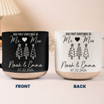 Our-First-Christmas-As-Mr-&-Mrs-Christmas-Gifts-For-Couple-Personalized-Mug-2