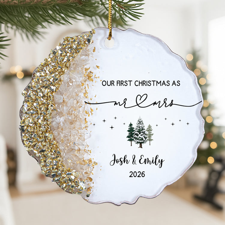 Our-First-Christmas-As-Mr.-&-Mrs.-Wedding-Gift-Christmas-Housewarming-Keepsake-Personalized-Resin-Ornament1