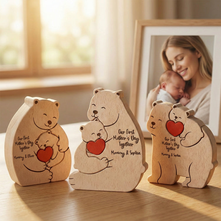 Our-First-Mother's-Day-Together-Mama-Bear-Mom-&-Baby-Cub-Personalized-Puzzle-0