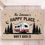 Our-Happy-Place,-Don'T-Ruin-It-Personalized-Doormat-2
