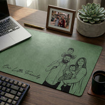 Our-Little-Family-Sketch-Line-Art-Personalized-Desk-Mat-1