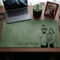 Our-Little-Family-Sketch-Line-Art-Personalized-Desk-Mat-2