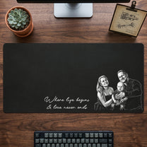 Our-Little-Family-Sketch-Line-Art-Personalized-Desk-Mat-4